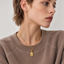 Pisces Zodiac Pendant With Chain