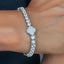 Men’s diamond tennis bracelet with premium lab-grown diamonds