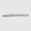 Close up DVNCI baguette tennis bracelet baguette cut stone link detail white gold