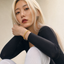 DVNCI basket weave cuff bangle model lifestyle editorial shot London luxury jewelry
