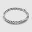 DVNCI basket weave cuff bangle 18k white gold woven luxury jewelry