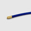 DVNCI blue magnetic bracelet gold tips snapping together 150 mini magnets closure detail

