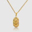 DVNCI Cancer zodiac pendant necklace 18k yellow gold star sign talisman jewelry