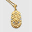 DVNCI Capricorn zodiac pendant necklace 18k yellow gold star sign talisman jewelry