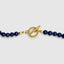 DVNCI lapis lazuli natural stone necklace side profile 20 inch spiritual jewelry
