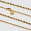 DVNCI lapis lazuli pendant layered chain necklace side profile 20 inch luxury jewelry