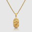 DVNCI Leo zodiac pendant necklace 18k yellow gold star sign talisman jewelry