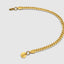 DVNCI 18k yellow gold milgrain Cuban link curb bracelet 5mm beaded edge luxury jewelry
