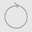 DVNCI milgrain Cuban link chain necklace 18k white gold filled luxury jewelry