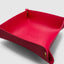 DVNCI orchid pink vegan leather jewelry tray empty studio shot white background