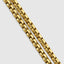 DVNCI 18k gold rolo chain necklace round link minimalist luxury jewelry