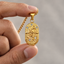 DVNCI Sagittarius zodiac pendant necklace luxury gift packaging herringbone box London
