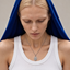DVNCI white gold Fatima pendant necklace luxury gift packaging herringbone box London

