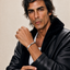 DVNCI white gold twisted cuff bangle model lifestyle editorial shot London luxury
