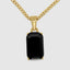 DVNCI handcrafted black onyx gemstone pendant