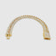 Modern men’s Cuban link bracelet with luxury diamonds by DVNCI