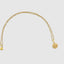Saint Christopher travel protection necklace in 18K gold, Christian jewelry gift idea