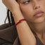 Red Silk Cord Magnetic Wrap Bracelet
