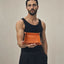 Saffron Orange Vegan Leather Jewelry Tray