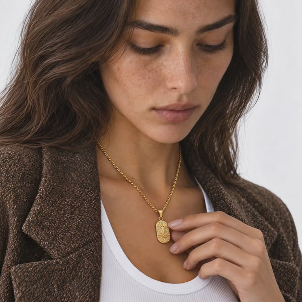 Scorpio zodiac star sign pendant necklace luxury jewelry