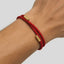 Red Silk Cord Magnetic Wrap Bracelet