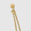 Subtle and sleek 18k gold chain bracelet, minimalist 3mm style